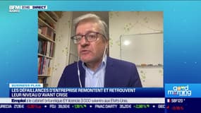 Thierry Millon (Altares) : Les défaillances d'entreprise remontent et retrouvent leur niveau d'avant crise - 18/04