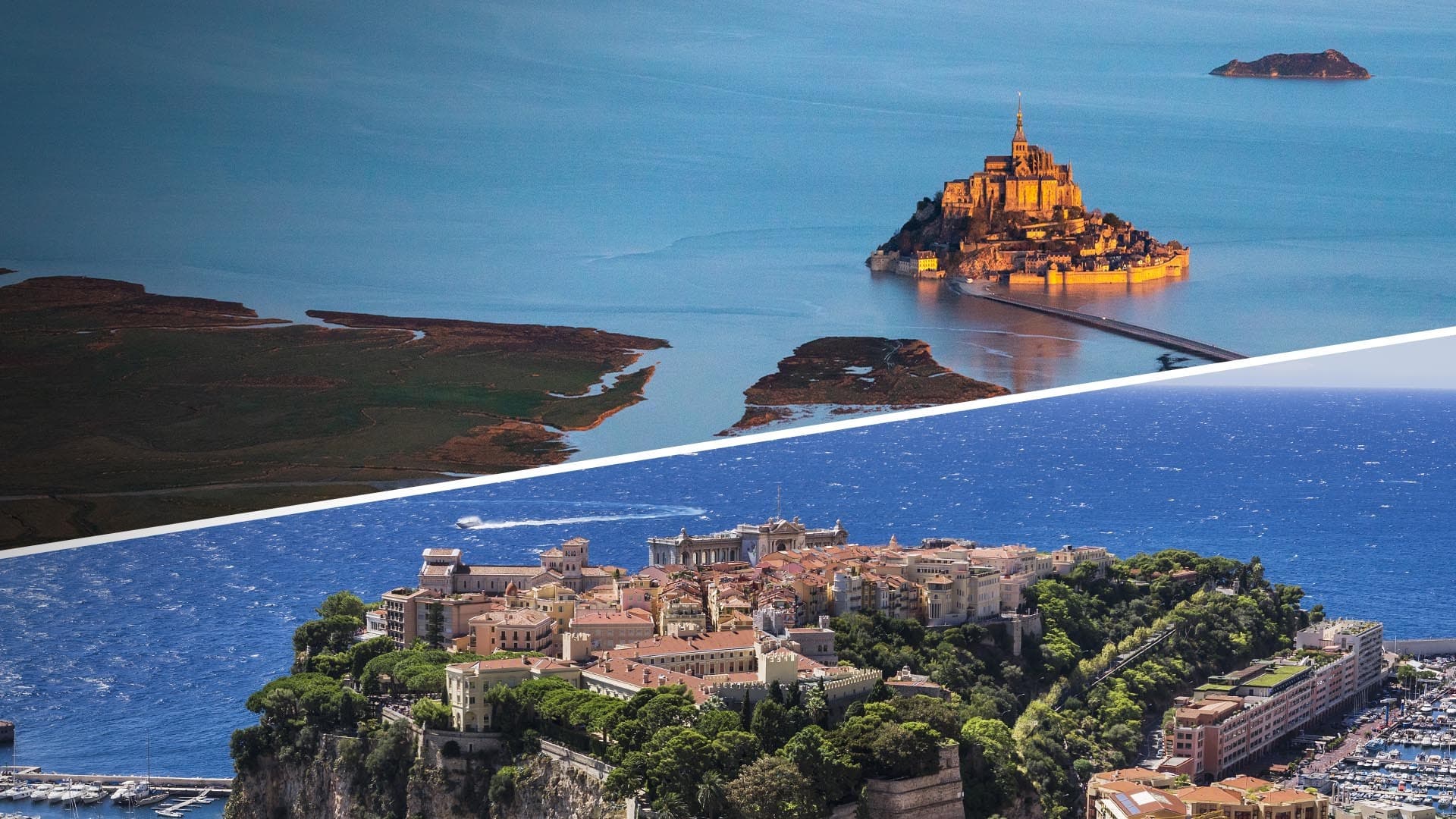 Mont St Michel, Monaco : défis XXL en mer