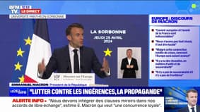 Emmanuel Macron veut mettre en place "une majorité numérique à 15 ans en Europe"