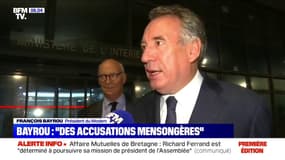 Assistants des députés européens du MoDem: François Bayrou dénonce des "accusations mensongères et fallacieuses"