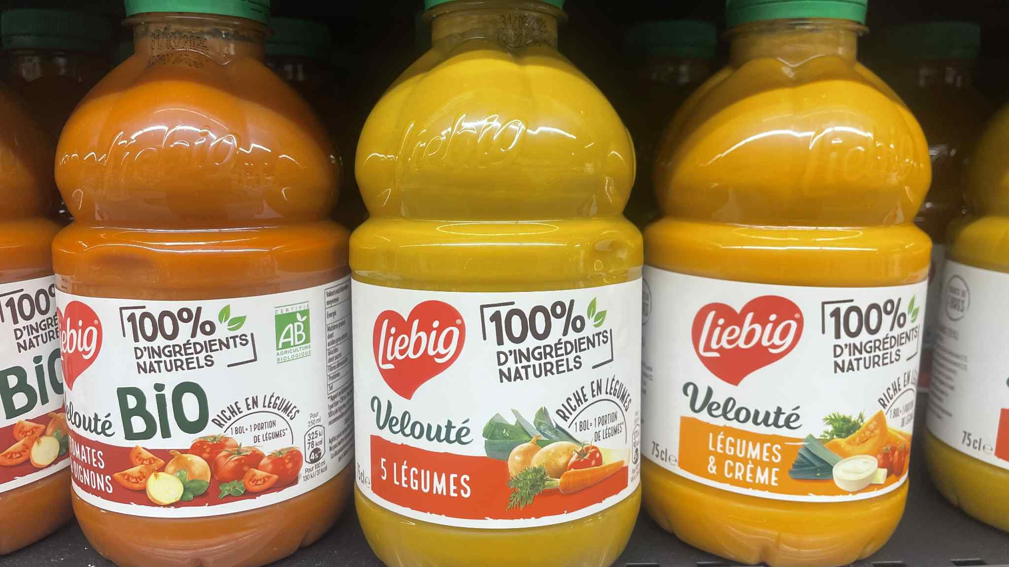 VOICI COMMENT LIEBIG A DISCRÈTEMENT ABANDONNÉ LES LÉGUMES "100% FRANÇAIS" DANS SES SOUPES