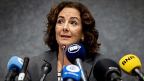 La maire d'Amsterdam Femke Halsema ce vendredi 8 novembre 2024.