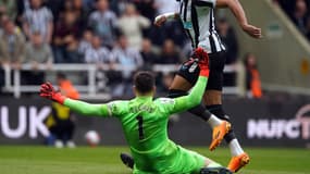 Hugo Lloris lors de Newcastle-Tottenham (6-1).