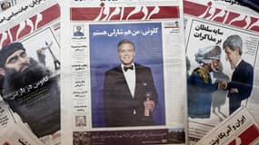 Cette une, sur laquelle l'acteur George Clooney dit "Je suis Charlie", a valu au journal iranien Mardom-e Emrouz d'être interdit. 
