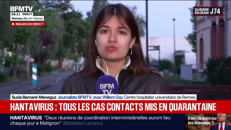 Hantavirus: un cas contact identifié et confiné à Concarneau dans le Finistère avant son transfert au CHU de Rennes