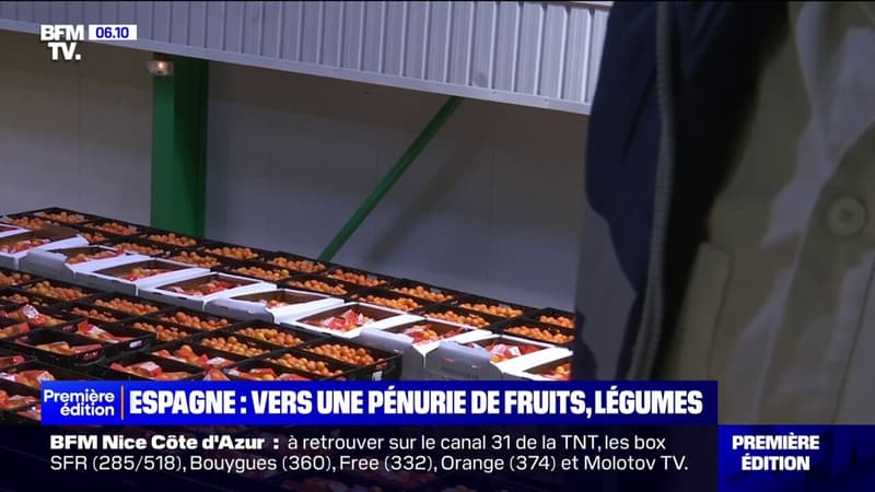 Inondations en Espagne: vers une pénurie de fruits et légumes?