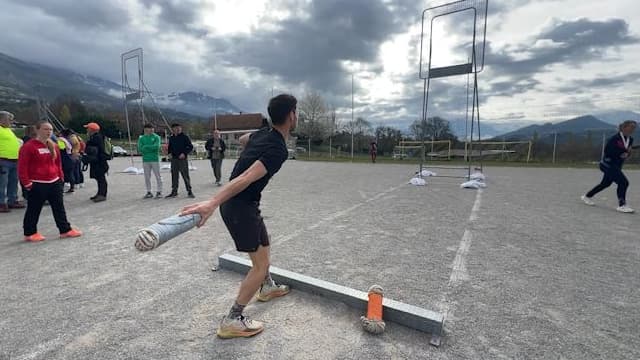 Le parcours sportif de la Bâtie Neuve (Hautes-Alpes), dimanche 13 avril. 