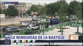 Fini le rond point autour de la colonne de Juillet: la circulation change place de la Bastille