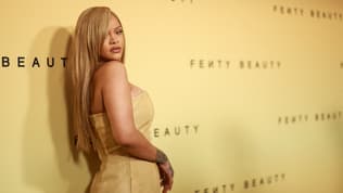 Rihanna lors d'un événement Fenty Beauty en avril 2024