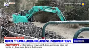 Intempéries dans la vallée de l'Ubaye: les travaux ont commencé après les inondations