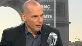 Yanis Varoufakis, lundi matin sur BFMTV et RMC.