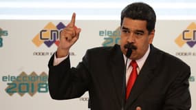 Nicolad Maduro, le 22 mai 2018. 