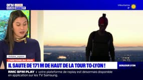L'histoire du jour : un Lyonnais saute de 171m du haut de la tour To-Lyon