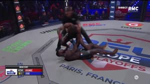 Incroyable KO de Doumbé sur Zebo en quelques secondes au PFL Paris, 30 septembre 2023