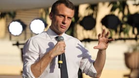 Emmanuel Macron devant 300 étudiants en Inde