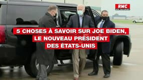 Cinq choses à savoir sur Joe Biden, le nouveau président des États-Unis