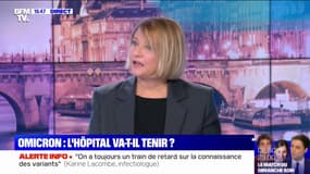 Pr Karine Lacombe sur le Covid-19: "Ça n'est jamais arrivé" qu'autant de lits soient occupés pour une seule maladie, sauf au pic de l'épidémie de sida