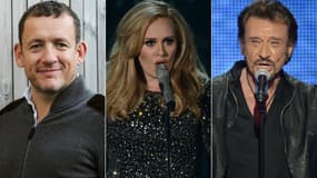 Johnny Hallyday, Adele et Mika