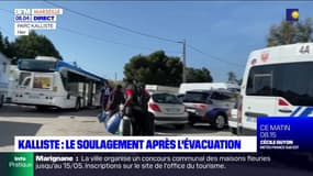 Marseille: le soulagement des habitants après l'évacuation du parc Kalliste