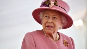 La reine Elizabeth II, le 15 octobre 2020 à Salisbury au Royaume-Uni