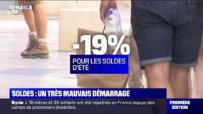 Les soldes d'été 2022 réalisent un très mauvais démarrage