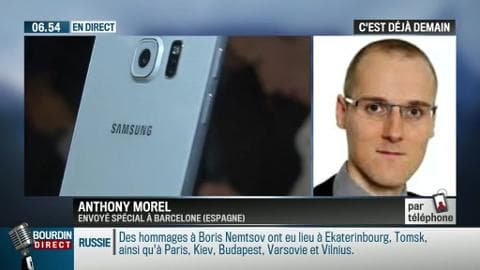 La chronique d'Anthony Morel: Samsung dévoile les Galaxy S6 et S6 edge - 02/03