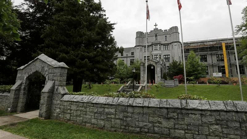 L'école St. George, à Vancouver, au Canada où un paquet contenant un pied humain est arrivé mardi. Une main a également été découverte dans l'école False Creek à Vancouver. Il n'est pas possible pour l'instant de relier les deux paquets à Luka Rocco Magno