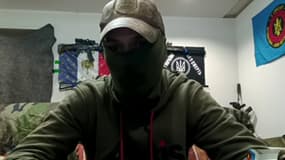 Flash, combattant volontaire français depuis l'Ukraine sur BFMTV ce lundi 10 mars.