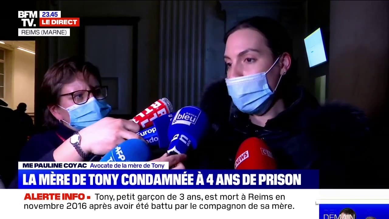 Me Pauline Coyac, avocate de la mère de Tony: \