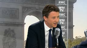 Benjamin Griveaux sur le plateau de BFMTV, le 3 juillet 2018