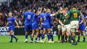 Le XV de France vainqueur de l'Afrique du Sud en test-match, le 12 novembre 2022