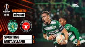 Résumé : Sporting 1-1 Midtjylland -  Ligue Europa (Barrage aller)