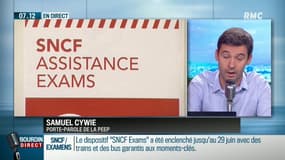 "Ça ajoute du stress au stress normal des examens (...) Les parents ont été obligés de prendre leur voiture pour les emmener aux centres d'examens"