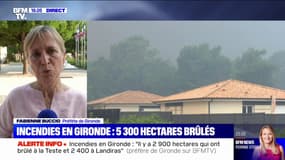 Incendies en Gironde: 5300 hectares de forêt ravagés par les flammes