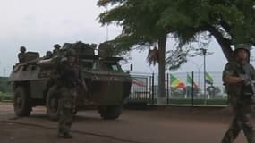 Des militaires français le 24 mars à Bangui, capitale de la Centrafrique