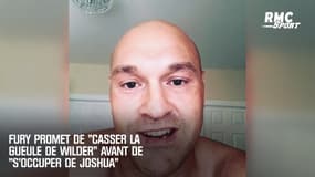 Fury promet de "casser la gueule de Wilder" avant de "s'occuper de Joshua"