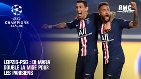 Leipzig-PSG : Di Maria double la mise pour les Parisiens