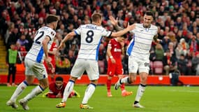 Scamacca ouvre le score à Anfield le 11 avril 2024