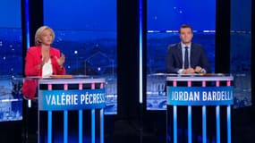 Valérie Pécresse et Jordan Bardella sur BFMTV et BFM Paris.