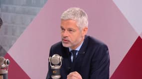 Le chef des députés LR, Laurent Wauquiez, le 17 avril 2025 sur BFMTV-RMC 