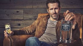 Ryan Reynolds et son l'"Aviation American Gin"