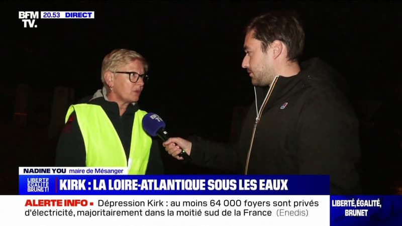 25 maisons impactées: La maire de Mésanger (Loire-Atlantique) s'exprime sur les inondations dues à la dépression Kirk