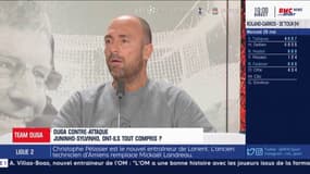 Dugarry  "C'est sobre, c'est simple; c'est efficace, c'est concis, c'est clair !"