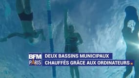 À Paris, deux piscines sont chauffées grâce aux ordinateurs