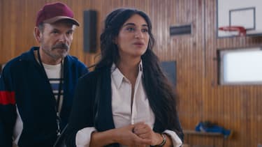 Jean-Pierre Darroussin et Camélia Jordana dans Chacun pour tous