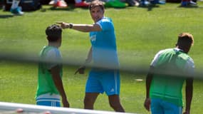Michel a dirigé son premier entraînement ce jeudi.