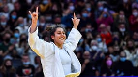 Blandine Pont lors du Paris Grand Slam.