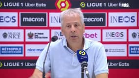 Nice 0-1 Angers : "Il n'avait pas touché le sol que l'arbitre avait sorti le rouge", Favre conteste l'expulsion de Todibo