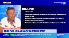 Alpes du Sud: Romain Giacometti, président de l'association Trail2Vie, s'apprête à faire le tour du Lac de Serre Ponçon en paddle et en courant