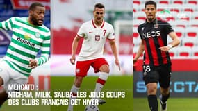 Mercato : Ntcham, Milik, Saliba... Les jolis coups des clubs français cet hiver